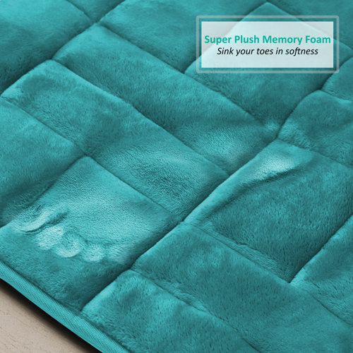 Clara Clark Memory Foam Bath Rug & Reviews Wayfair